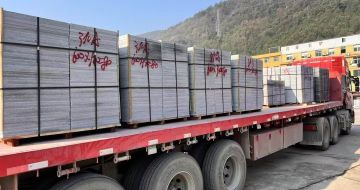 永州 芝麻灰地铺石出货日常