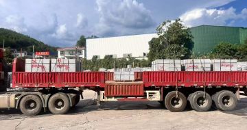 永州 芝麻灰花岗岩地铺石出货日常