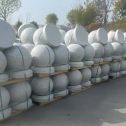 永州 白麻花岗岩石材圆球，石球，挡车球，隔离球，景观石球，风水球等