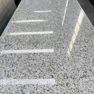 永州 白麻花岗岩光面毛板