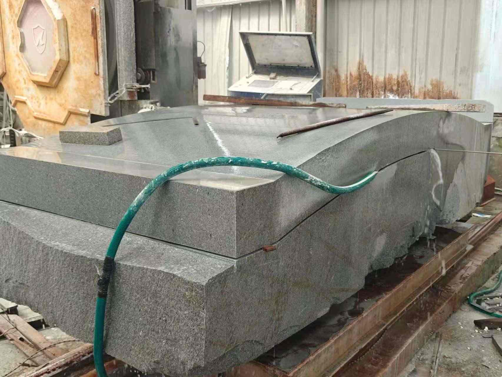 永州 芝麻灰异型加工-拱桥