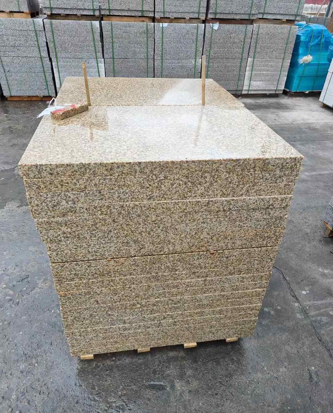 永州 湖北黄金麻花岗岩石材荔枝面外墙石材