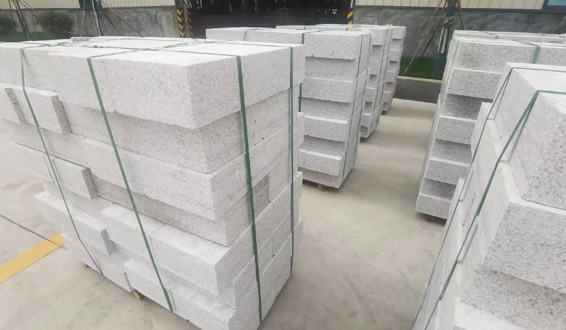 永州 白麻花岗岩路沿石，立缘石，平缘石，路牙石，道牙石，马路牙子等